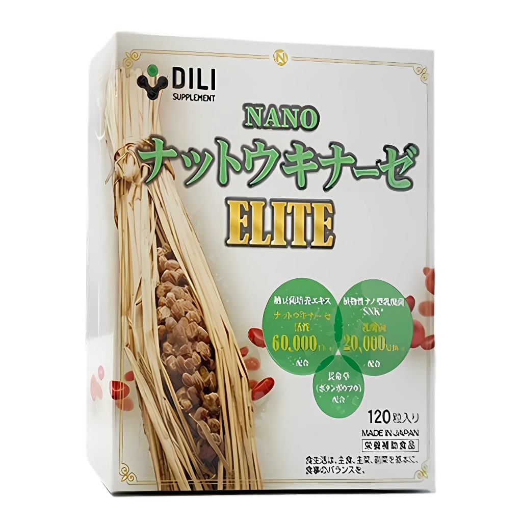 Viên uống hỗ trợ tai biến NattoKinase Nano Elite Nhật Bản