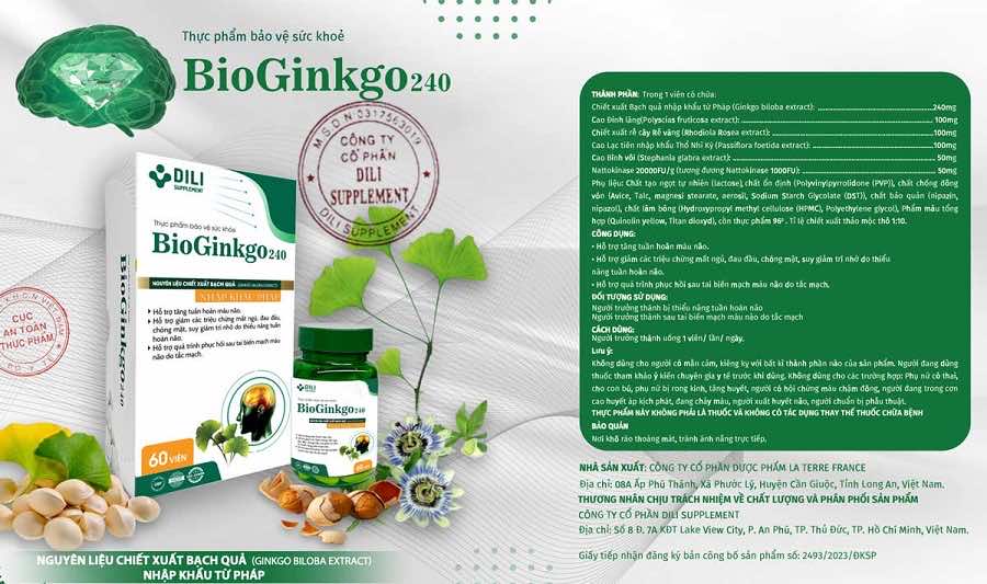 Thuc Pham Chuc Nang Bo Nao Bioginkgo 240