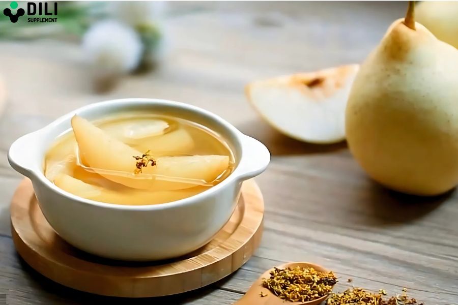 bài thuốc nam trị táo bón lê hấp mật ong