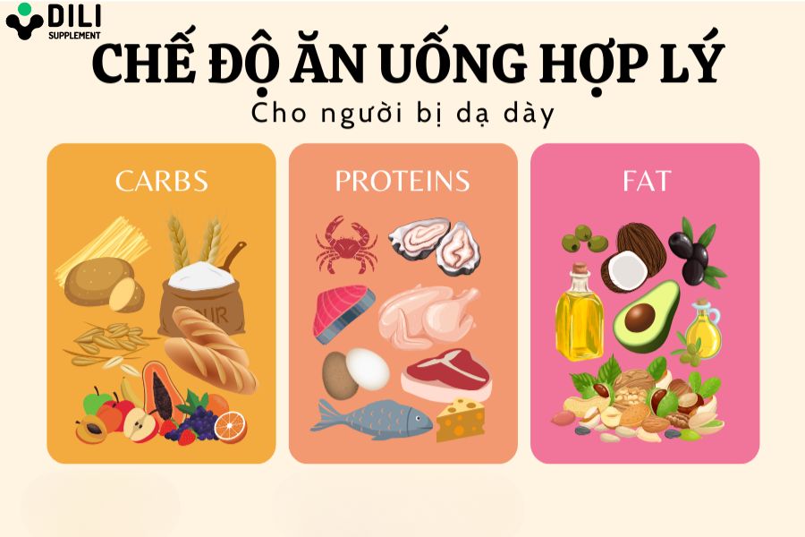 chế độ ăn uống cho người viêm loét dạ dày 4