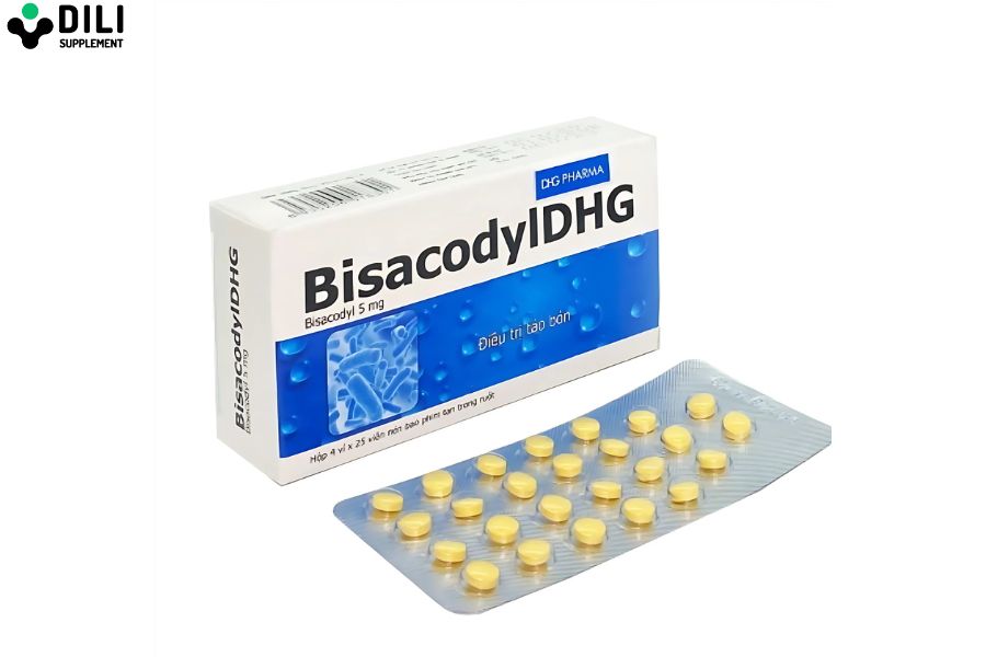 Thuốc trị táo bón Bisacodyl