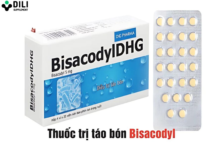 thuốc trị táo bón cho người già Bisacodyl