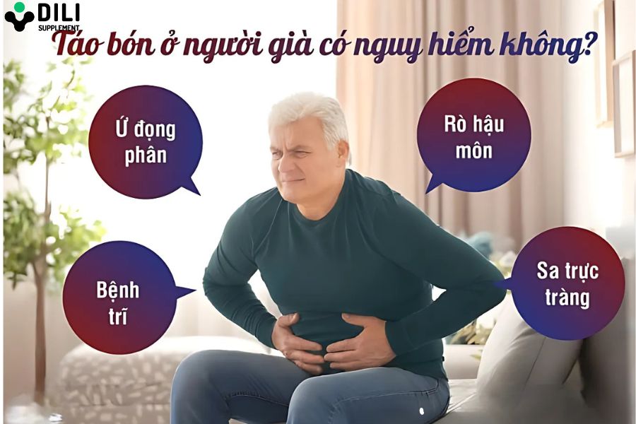 thuốc trị táo bón cho người già có nguy hiểm không