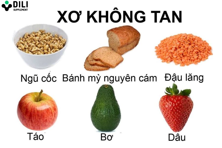 chất xơ không hòa tan 2
