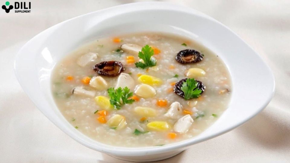 đau dạ dày ăn gì cháo