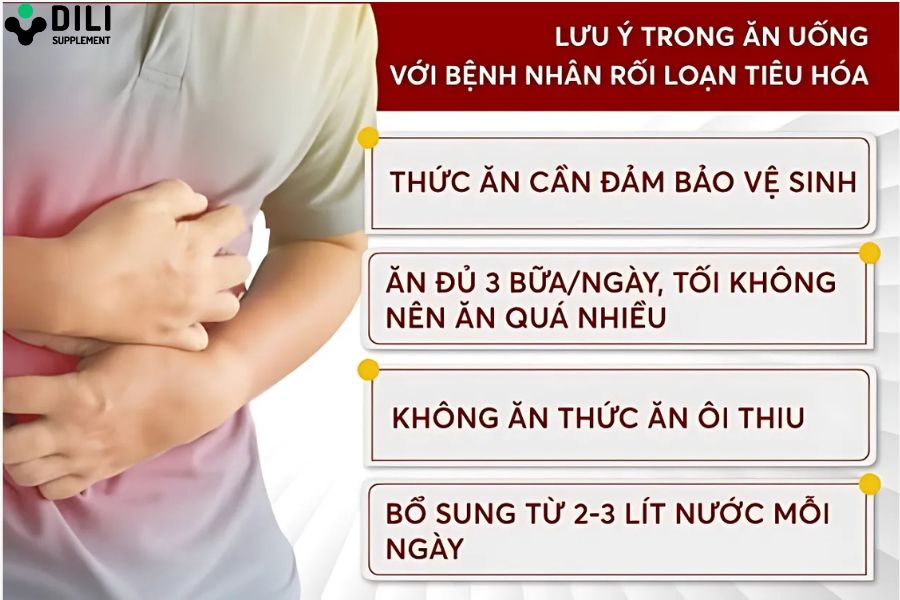 rối loạn tiêu hóa điều trị