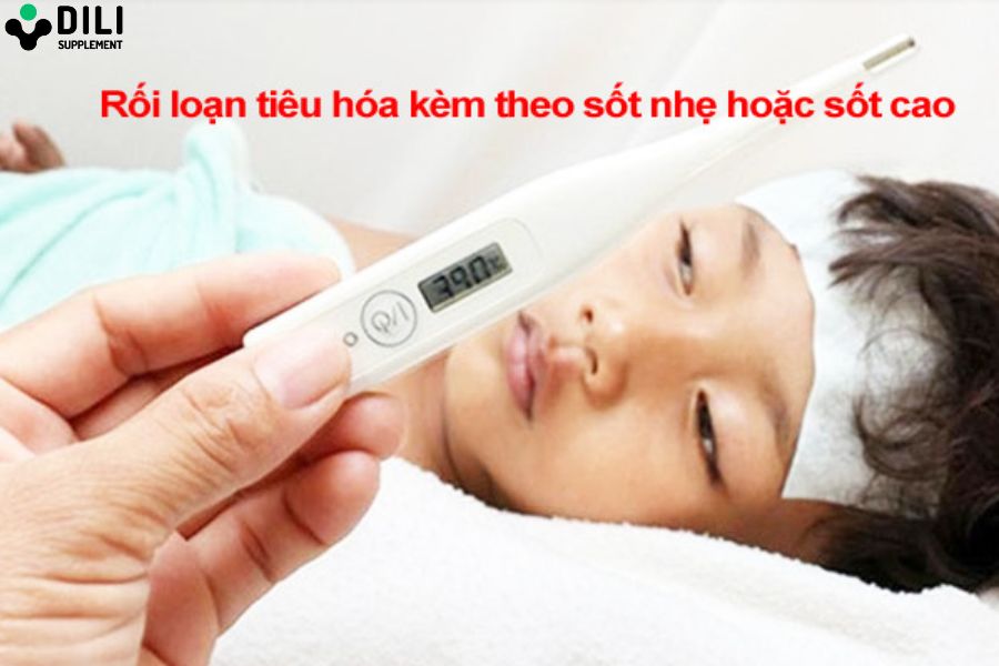 rối loạn tiêu hóa ở trẻ sốt cao