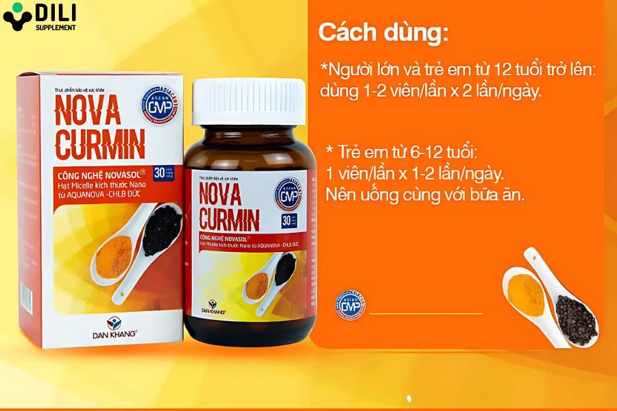 thuốc đau dạ dày nova curmin