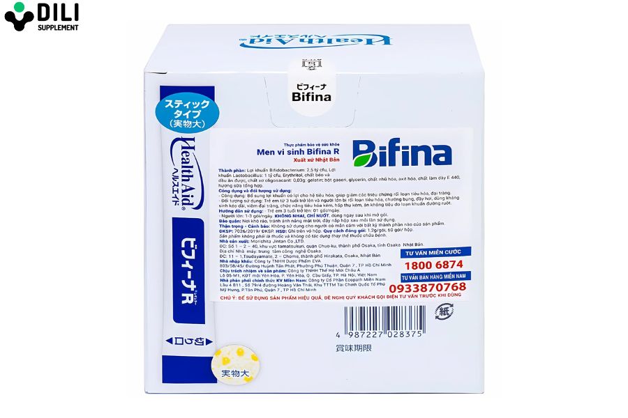 Thuốc nhuận tràng Nhật Bifina