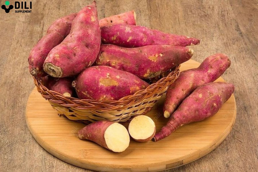 viêm dạ dày ăn gì khoai lang
