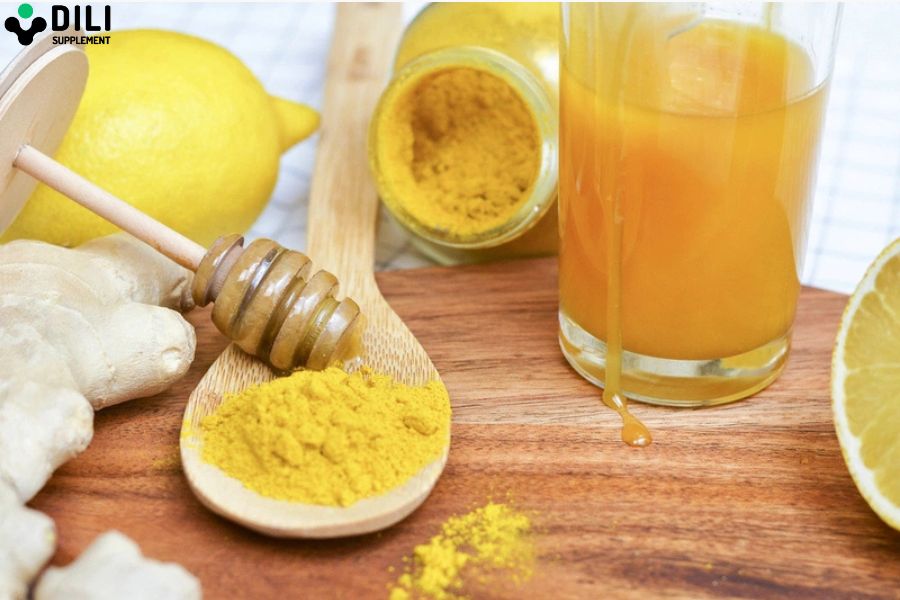 viêm dạ dày ăn gì mật ong nghệ