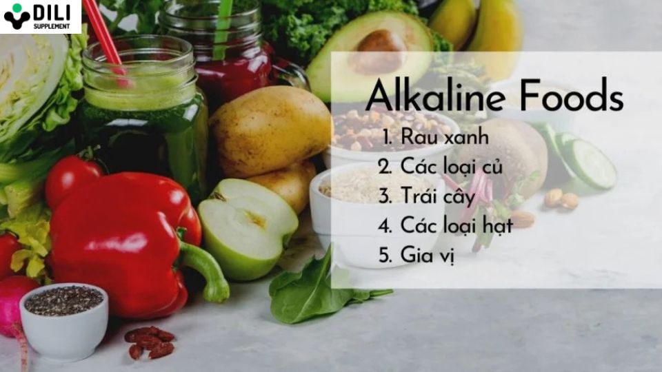 Mẹo chữa trào ngược dạ dày tại nhà alkaline