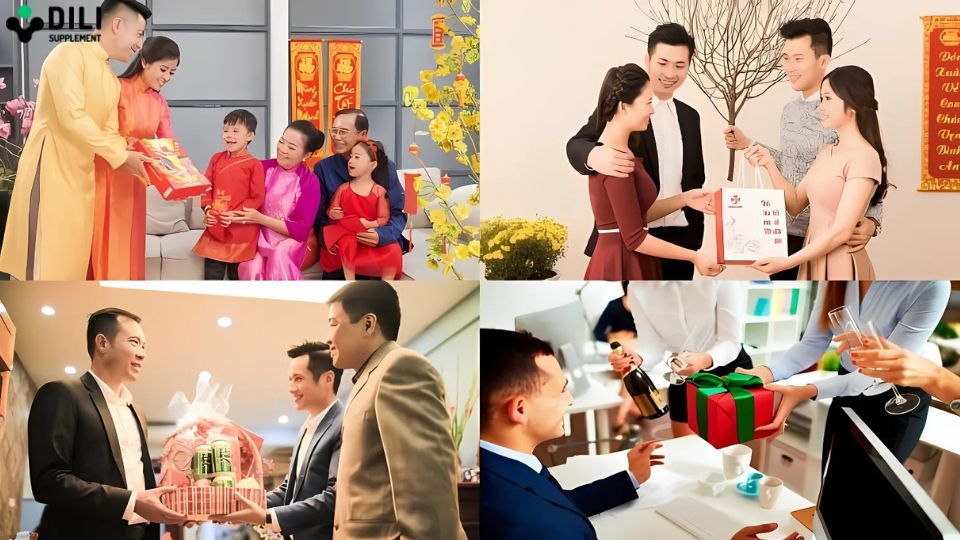 quà tặng sức khỏe ngày tết
