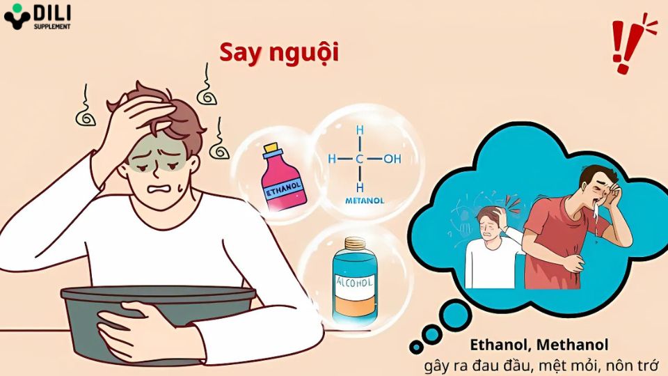làm gì hết đau đầu sau khi uống bia say nguội