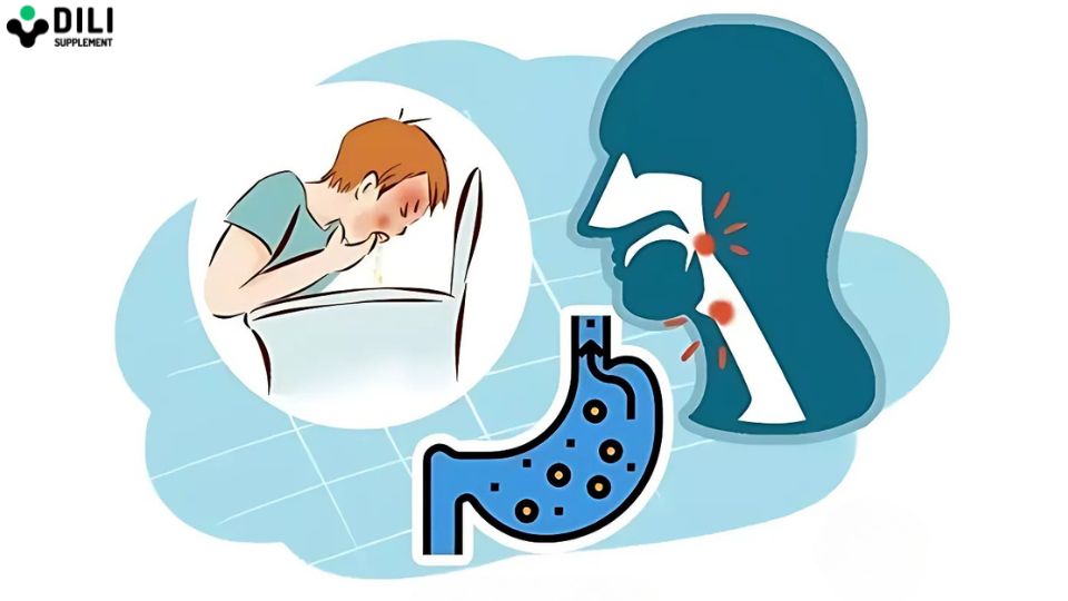 nôn sau khi uống rượu có tốt không tác hại