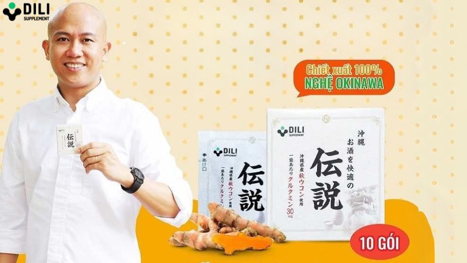 thực phẩm chức năng chữa trào ngược dạ dày curcumin