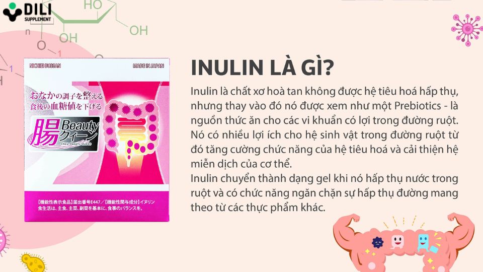 thuốc đặc trị trào ngược dạ dày của nhật inulin intense beauty queen
