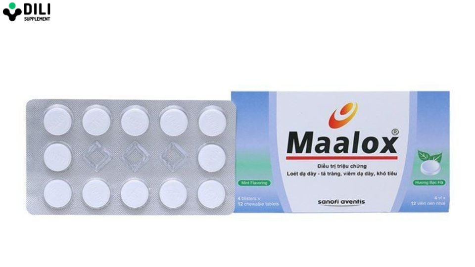 thuốc trào ngược dạ dày Maalox