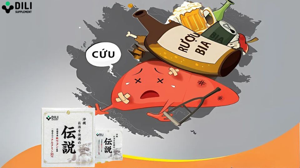 uống bia nhiều bị gì 5