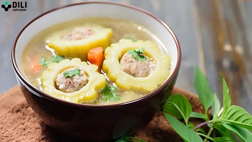 món ăn giải độc mát gan khổ qua