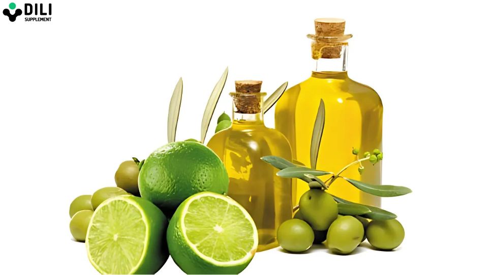 nấu nước uống giải độc gan chanh oliu