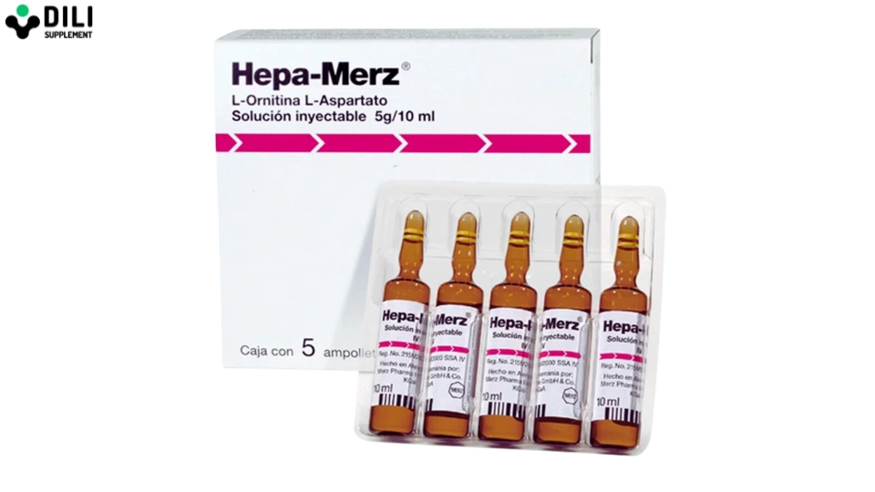 thuốc hạ men gan tốt nhất Hepa Merz