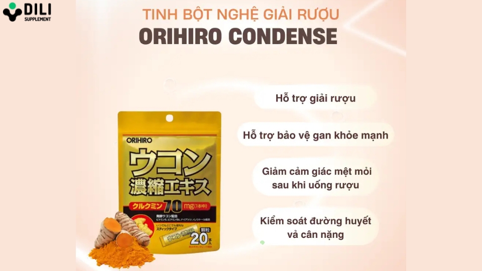 thuốc uống bia không say orihiro