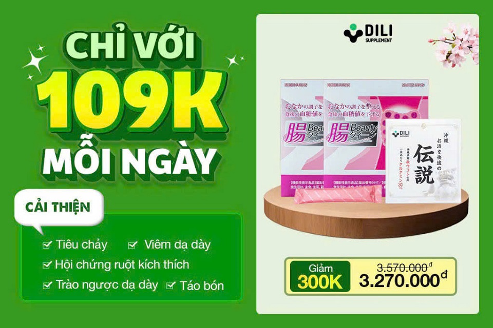 chất xơ Fuji FF và nghệ Okinawa