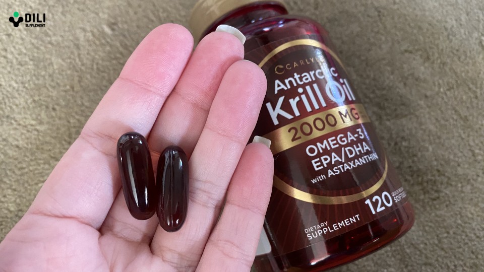 Dầu nhuyễn thể Carlyle Antarctic krill oil 2000mg