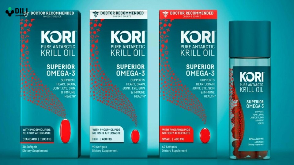 Dầu nhuyễn thể Mỹ Kori Pure Antarctic krill oil