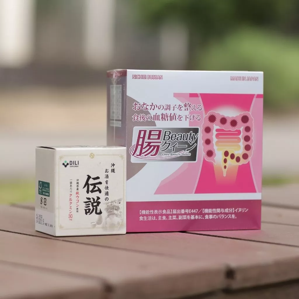 Combo chất xơ Fuji Ff và Nghệ Okinawa