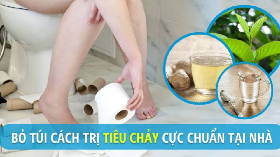 trị tiêu chảy tại nhà