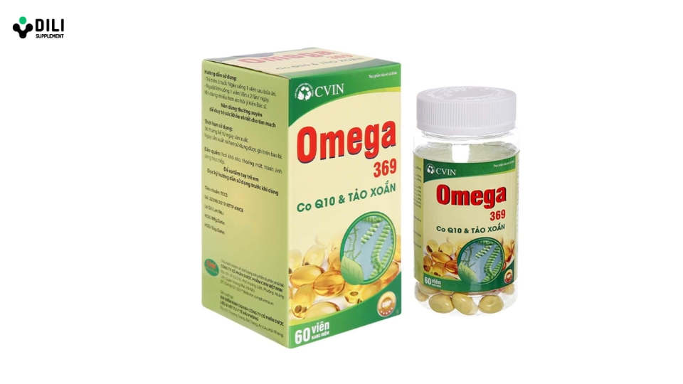 Cvin Omega 369 giá dầu cá omega 3 việt nam