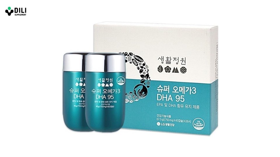 thực phẩm chức năng omega 3 của thương hiệu LG Ohui