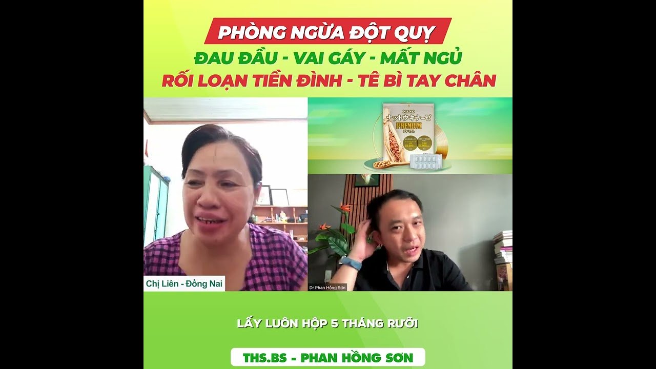 Review NattoKinase Nano của chị Liên Đồng Nai