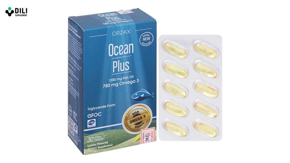 Omega 3 Cho Ba Bau Ocean Plus Giup Me Bau Giam Nguy Co Sinh Non