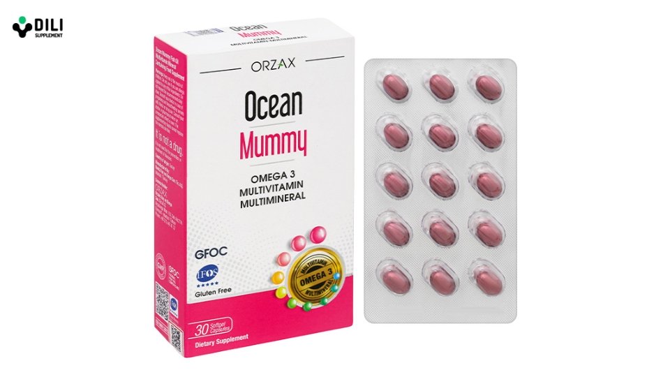 Omega 3 Cho Ba Bau San Pham Omega 3 Ocean Mummy Dat Chuan Ifos 5 Sao
