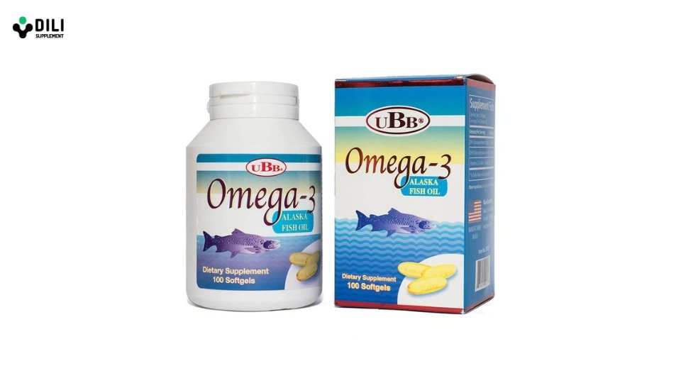 UBB omega 3 có công dụng bổ mắt và tăng cường chức năng não