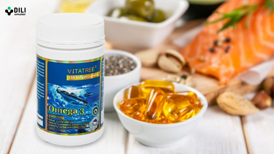thực phẩm chức năng omega 3 vitatree